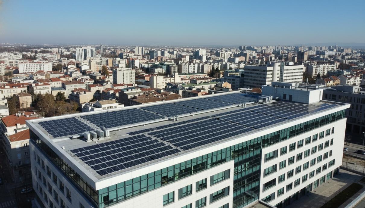 В Скопье построят крупнейшую в Македонии сеть солнечных станций на зданиях школ