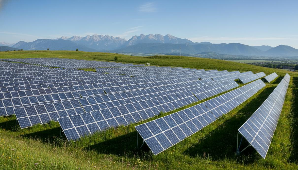 Словения довела мощность солнечной генерации до уровня атомного энергоблока
