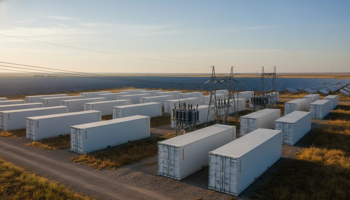 Интеграция накопителей энергии становится стандартом для солнечных парков