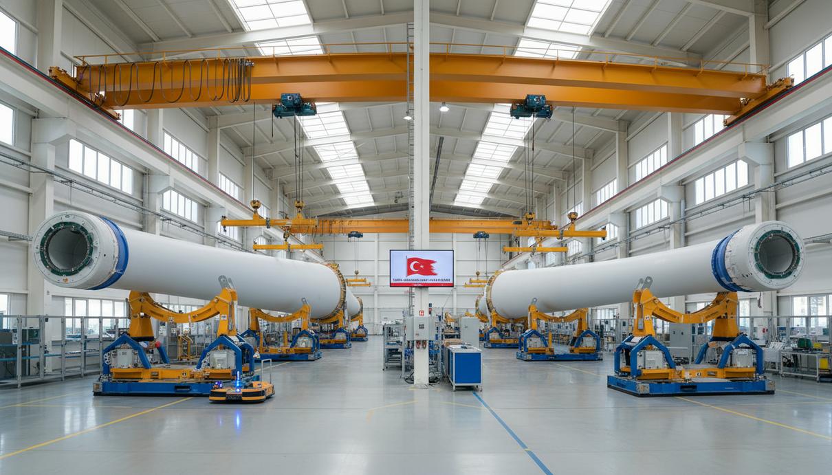 Nordex запустила завод лопастей для ветрогенераторов в Турции