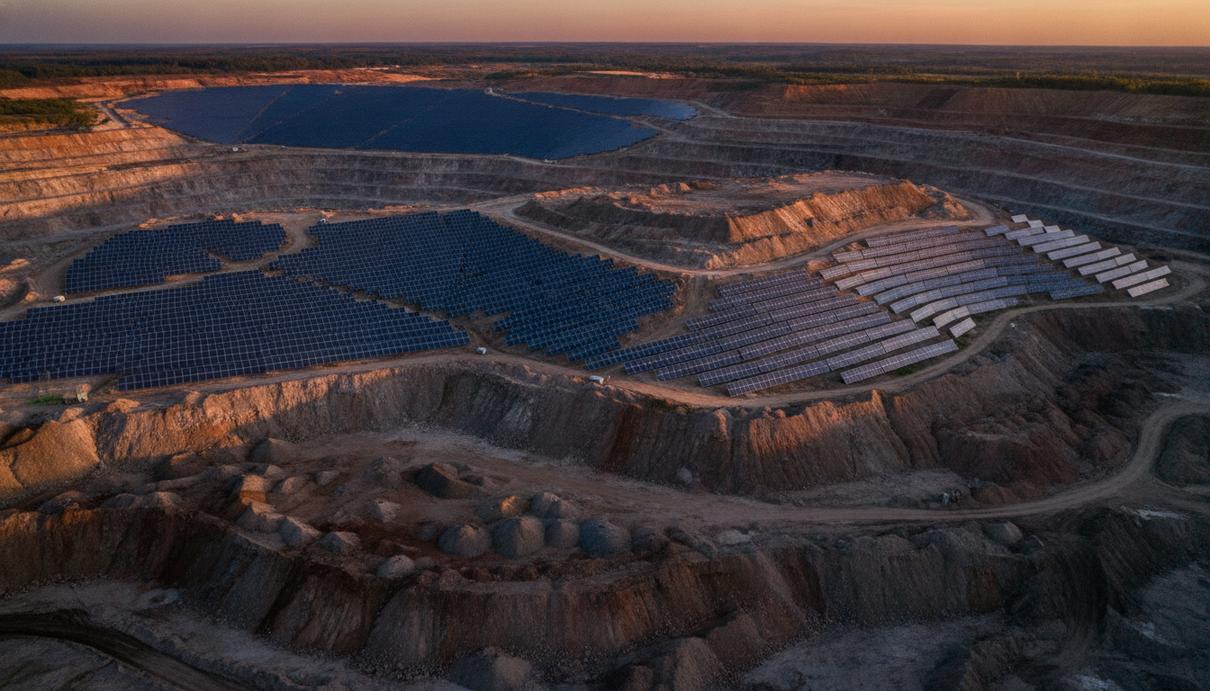 RWE и PPC запустили в Греции СЭС на 930 МВт на месте угольного карьера